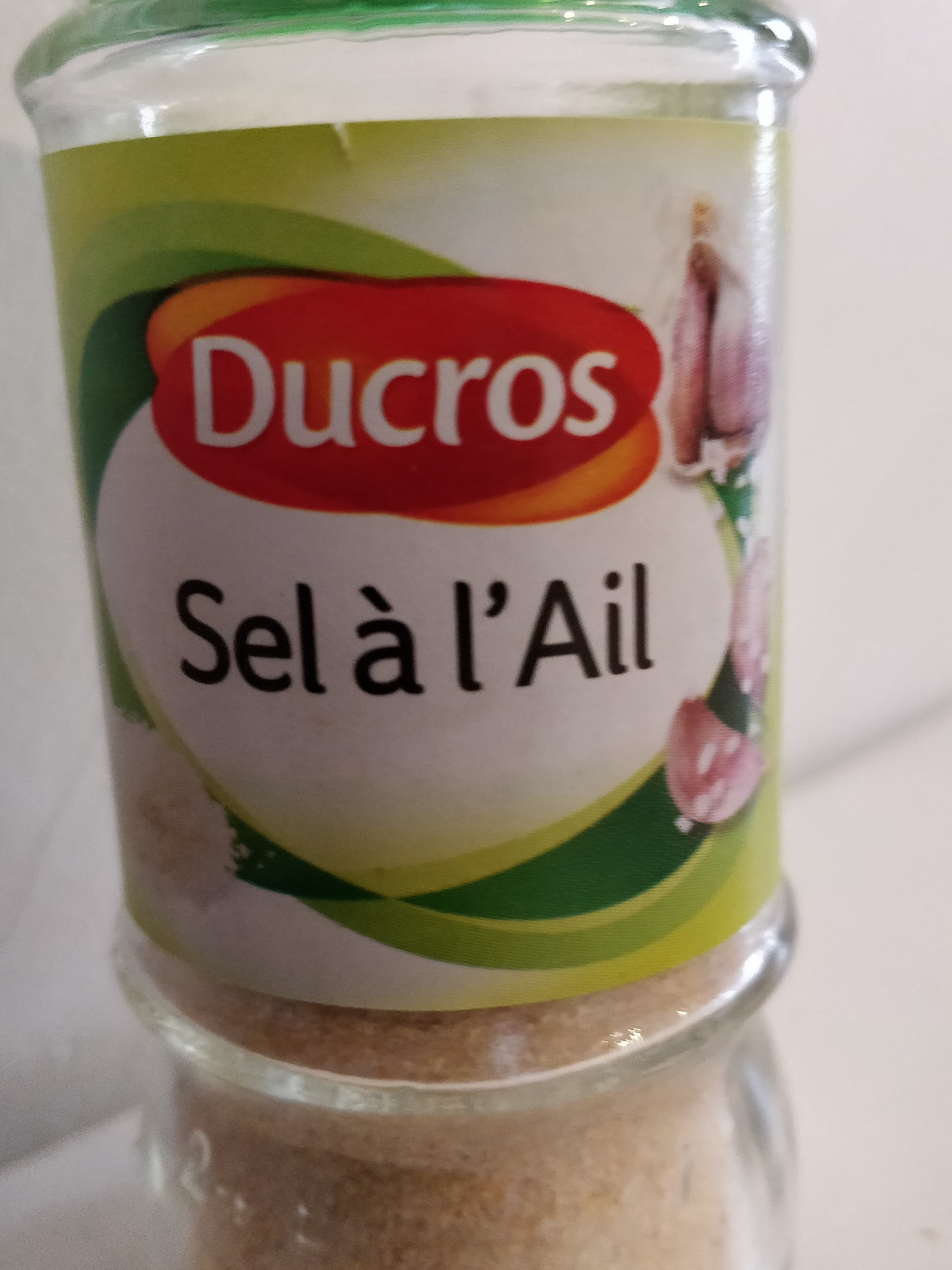 Ducros Sel à l'ail packshot