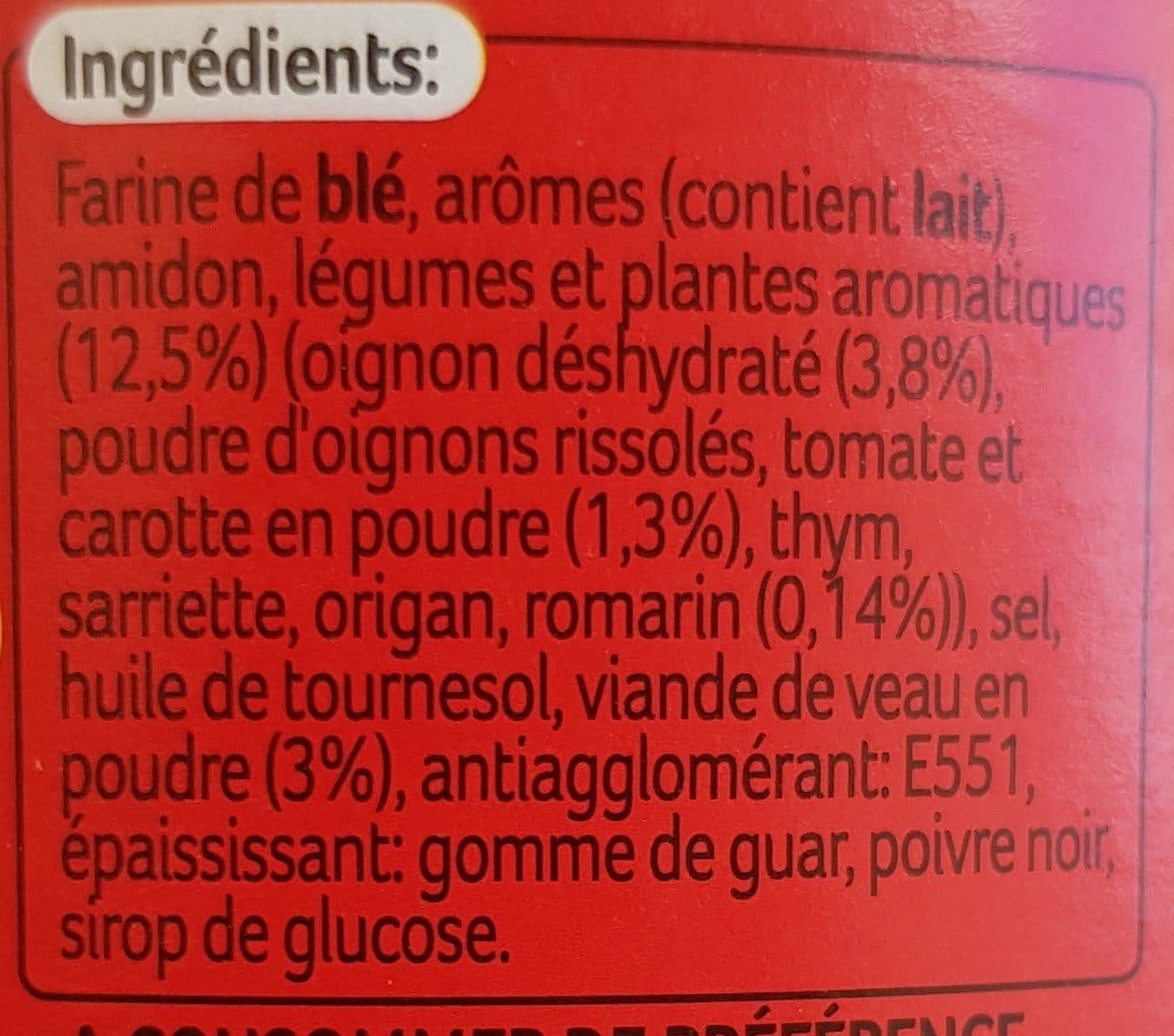 Ducros Fond de Veau Boite 90 g packshot