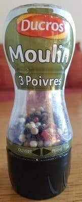 Ducros Moulin 3 Poivres packshot