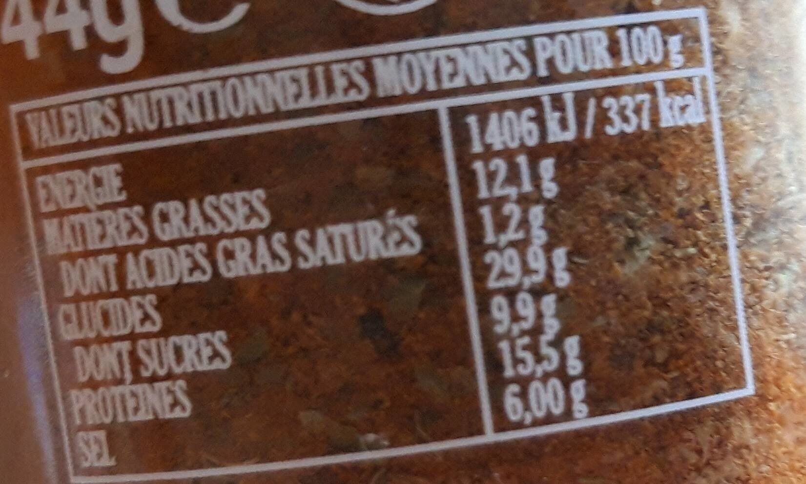 Ducros mélange d'épices grillées pour tajine packshot