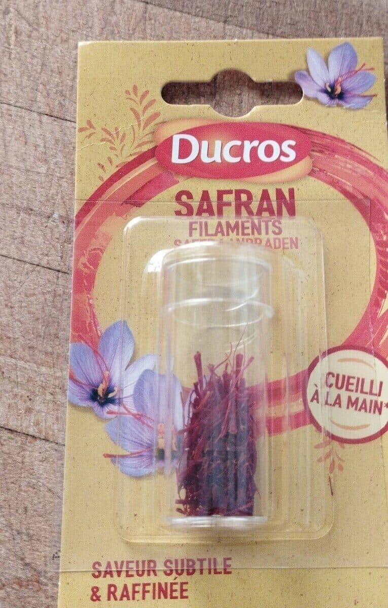 Ducros Safran Filaments packshot