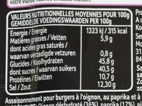 Ducros Assaisonnement pour burger oignon, paprika, ail packshot