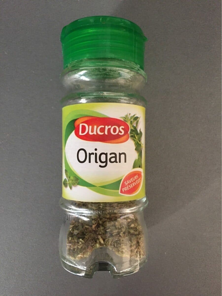 Ducros Origan packshot