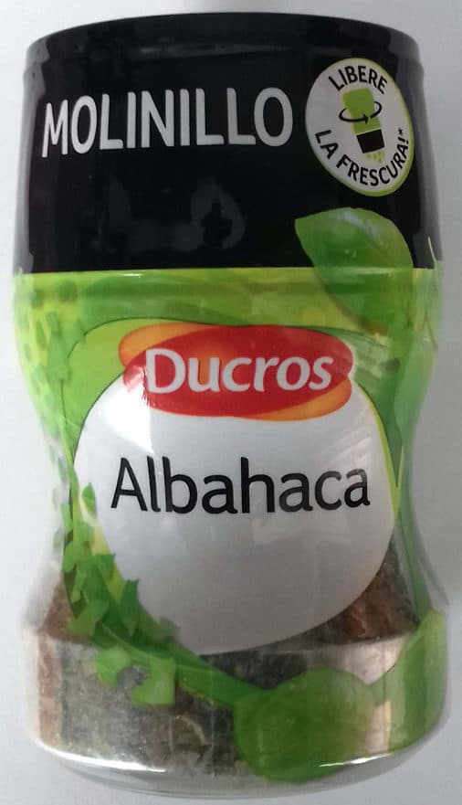 Ducros Albahaca molinillo packshot