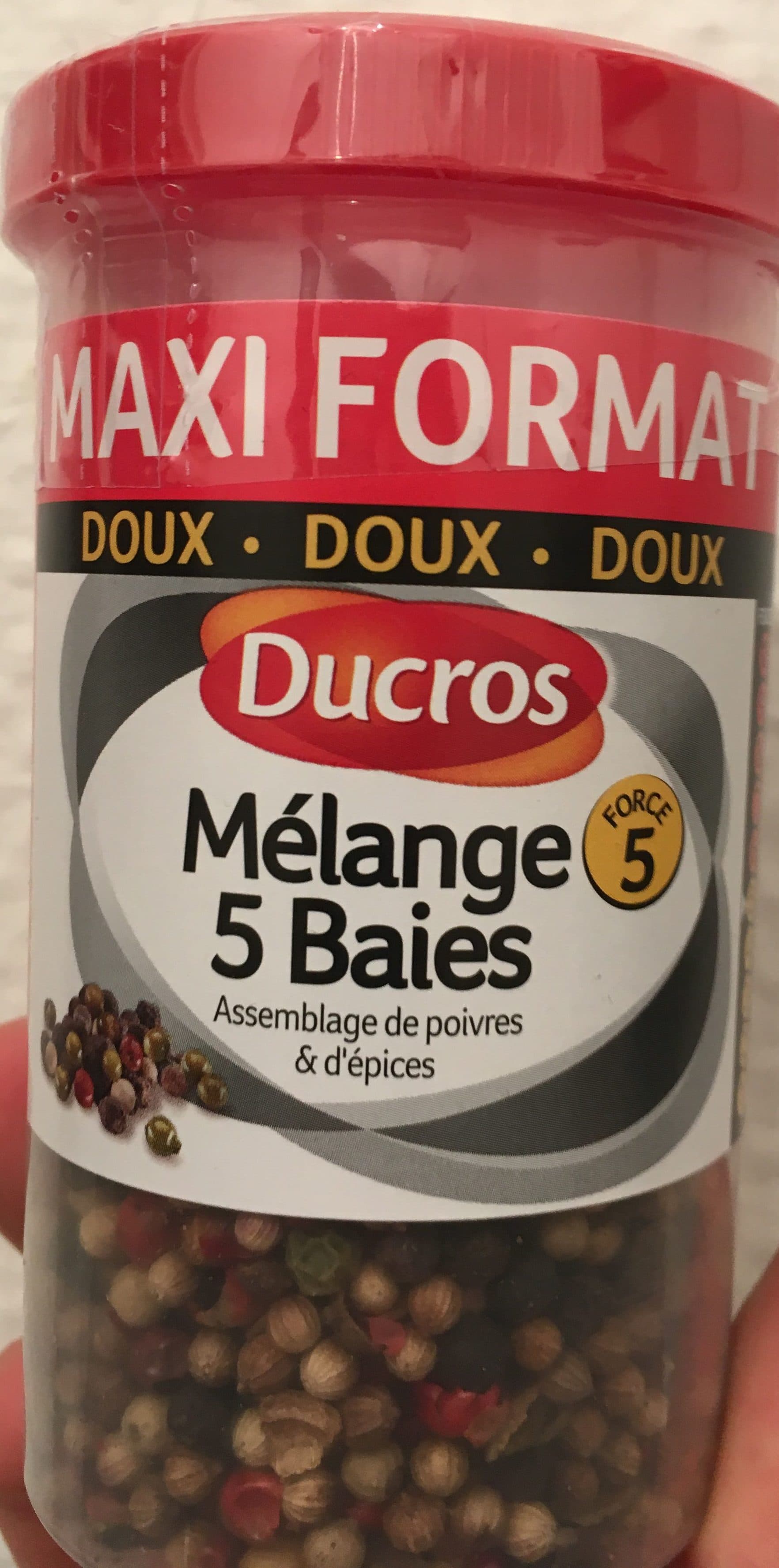 Ducros 5 Baies entières packshot