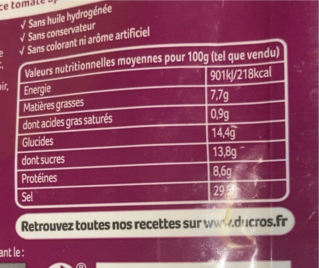 Ducros Mélange Malin Boulettes Orientales Kefta packshot