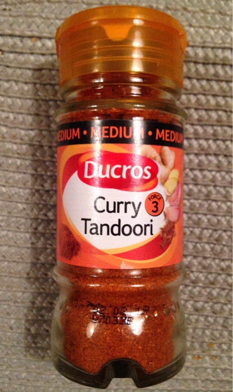 Ducros Curry Tandoori medium force 3 packshot