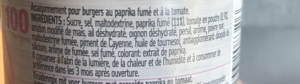 Ducros Mélange Burger Fumé packshot