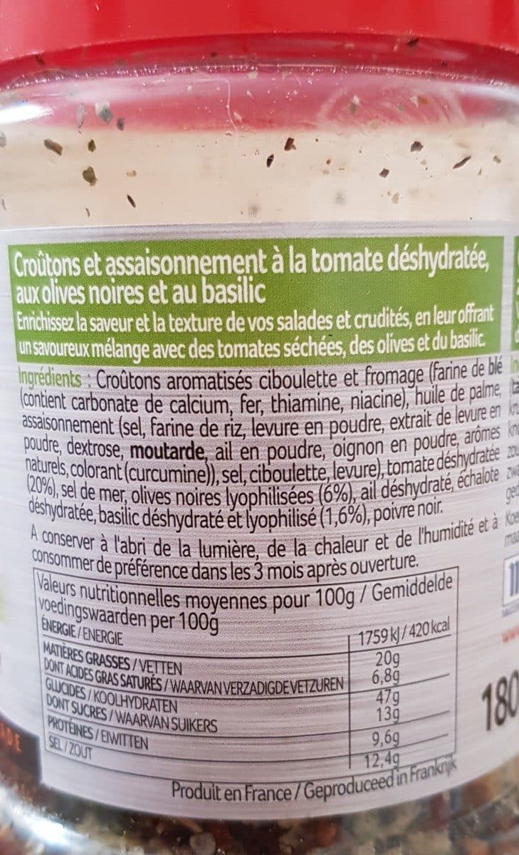 Ducros Mélange Salade Italienne Touch' packshot
