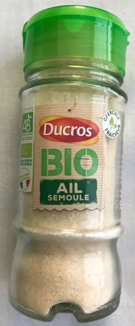 ducros ail semoule packshot