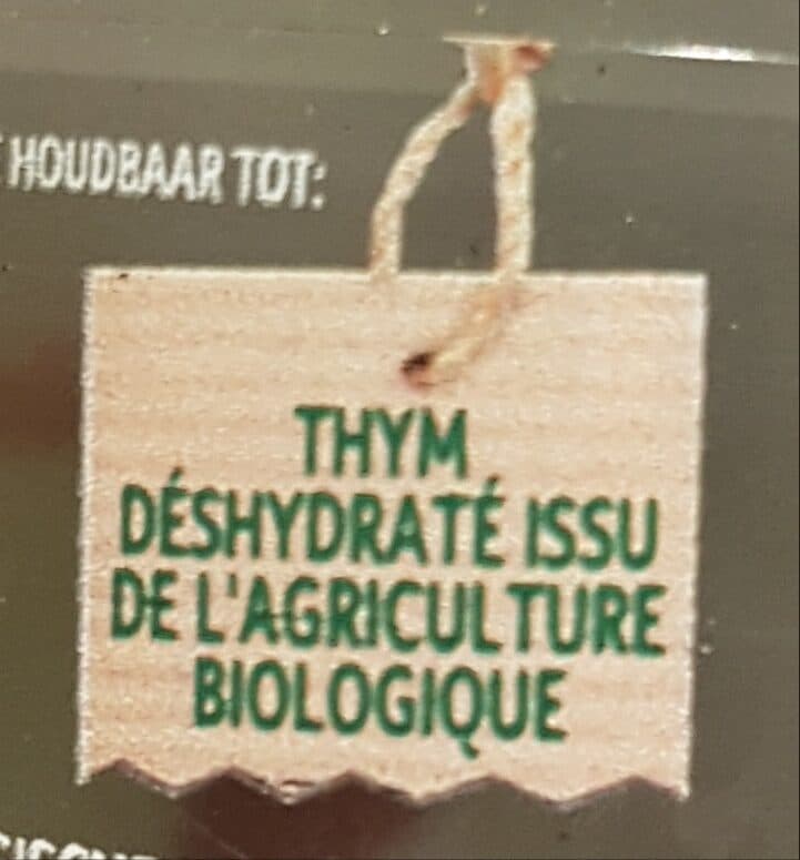 Ducros Thym Bio packshot