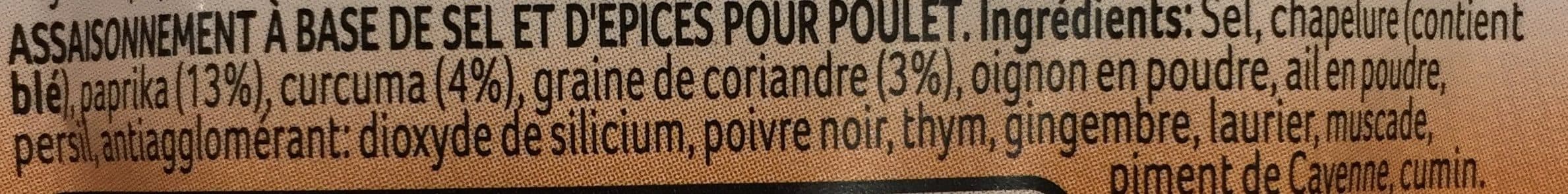 Ducros Mix Poulet Rôti packshot