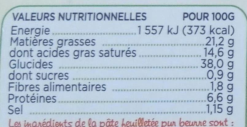 Marie La Feuilletée Pur Beurre packshot