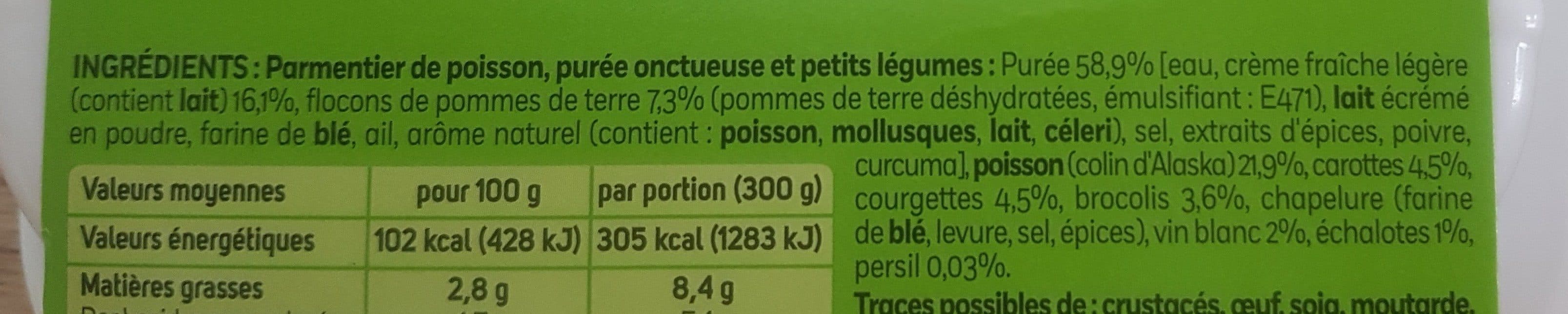 Weight Watchers Parmentier de poisson packshot
