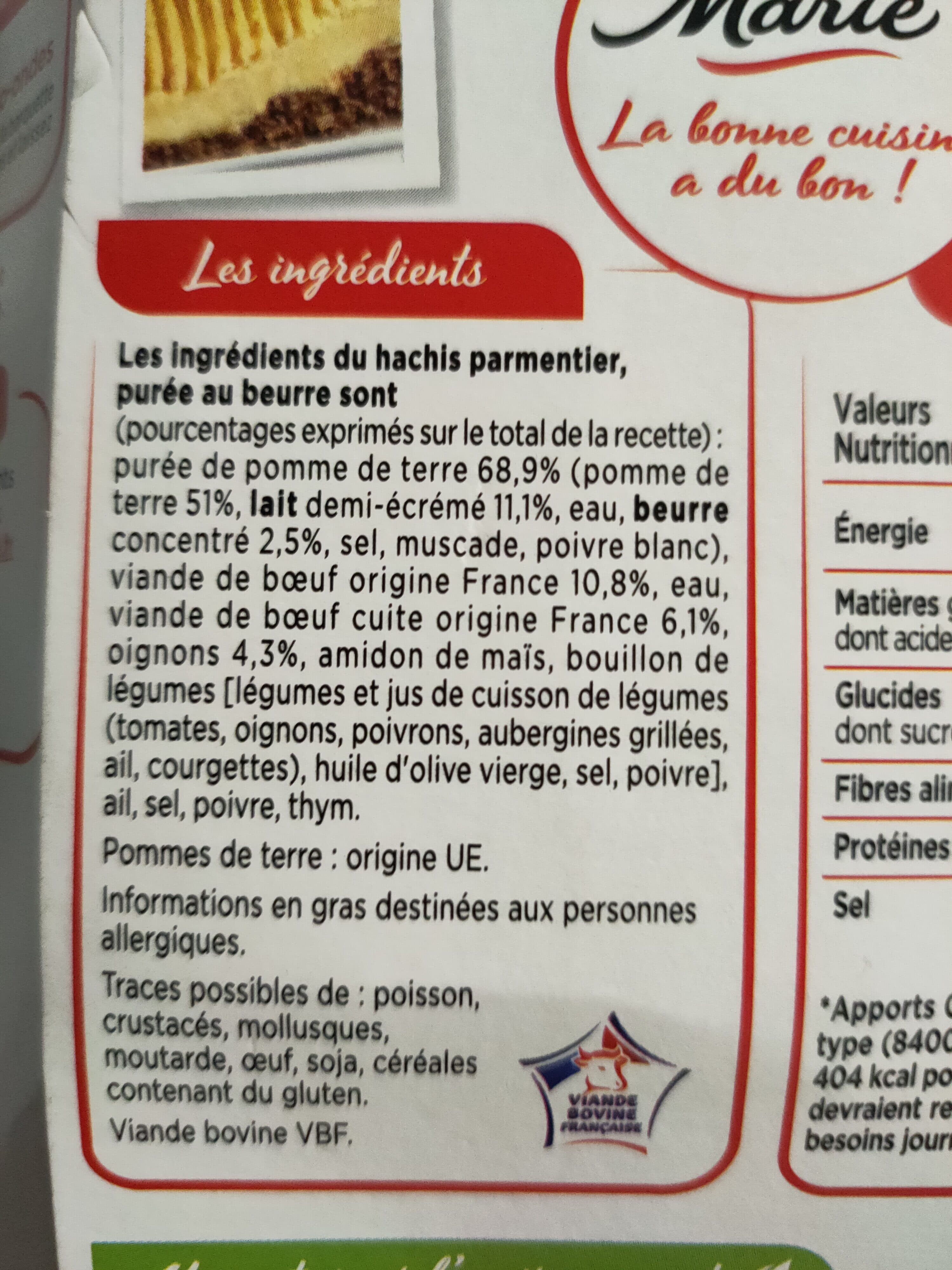 Marie Hachis Parmentier packshot