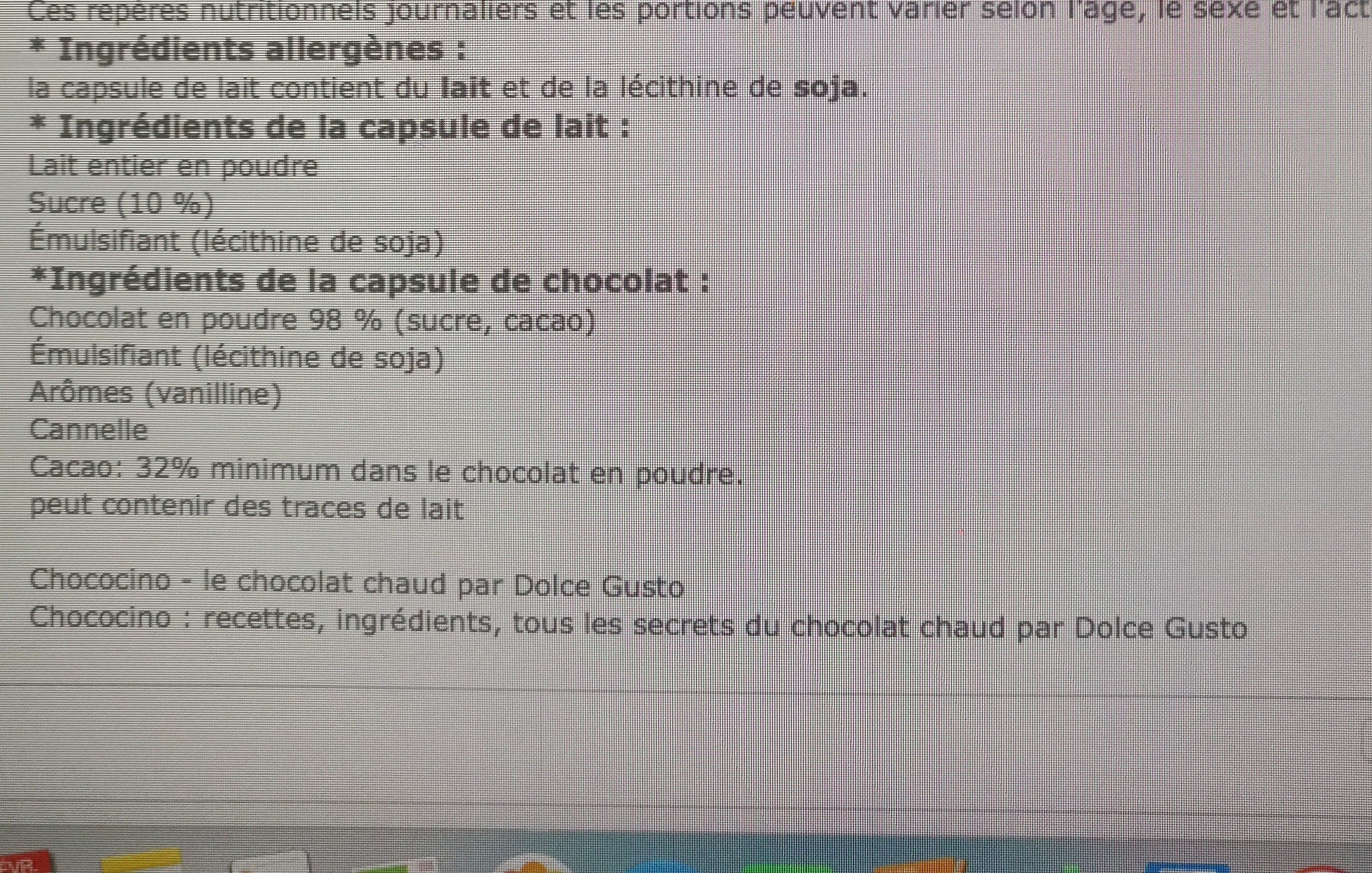 Dolce Gusto Choccocino packshot