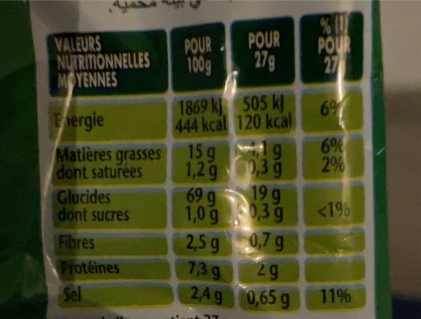BENENUTS Lay's Fritelle goût nature packshot
