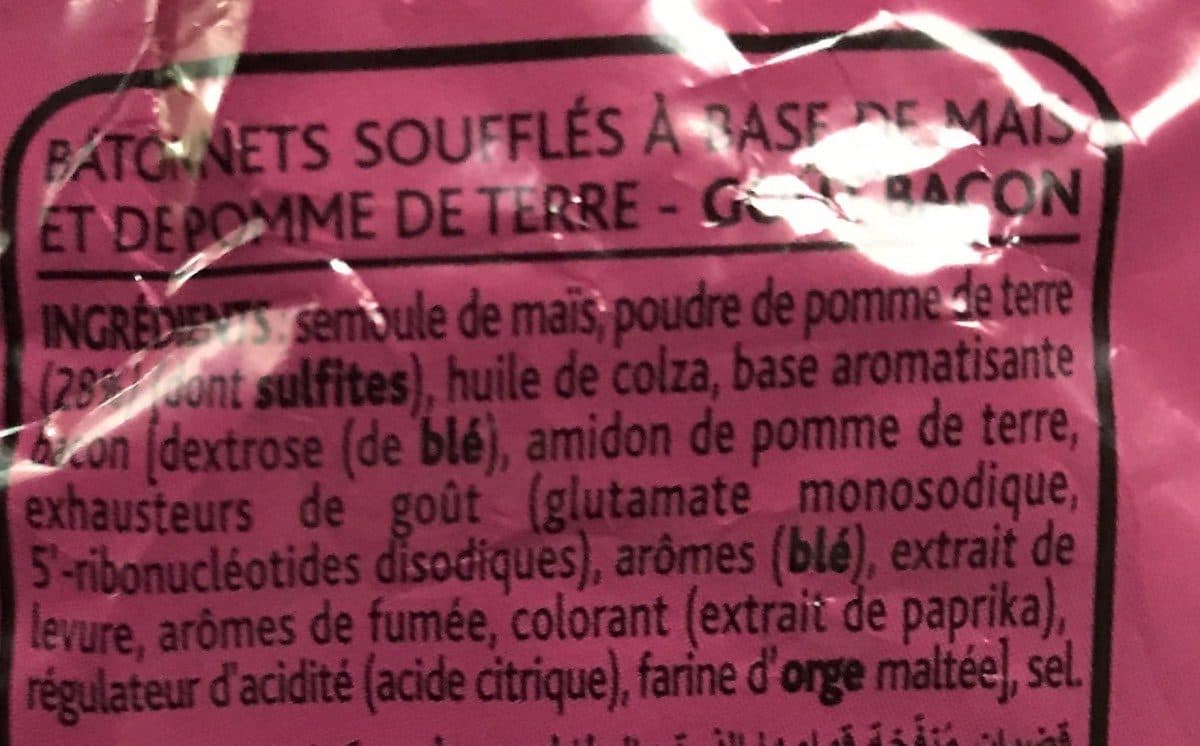 Bénénuts Lay's Fritelle goût bacon packshot