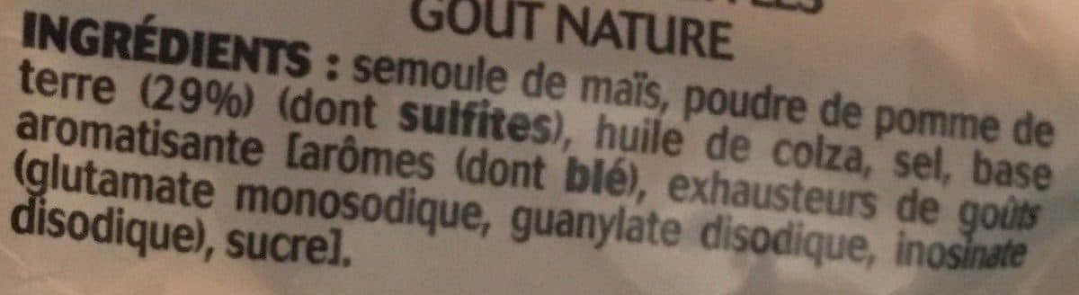Bénenuts Fritelle Goût Nature packshot