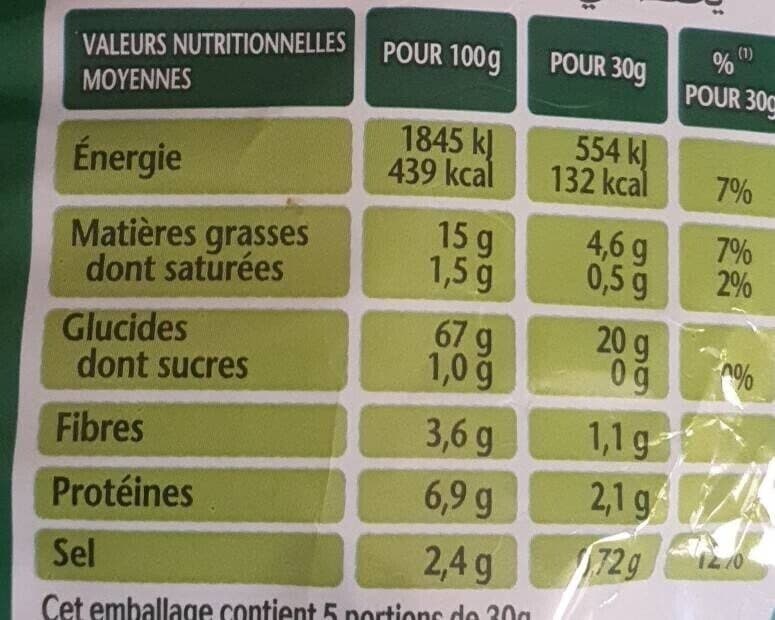 Bénenuts Fritelle Goût Nature packshot