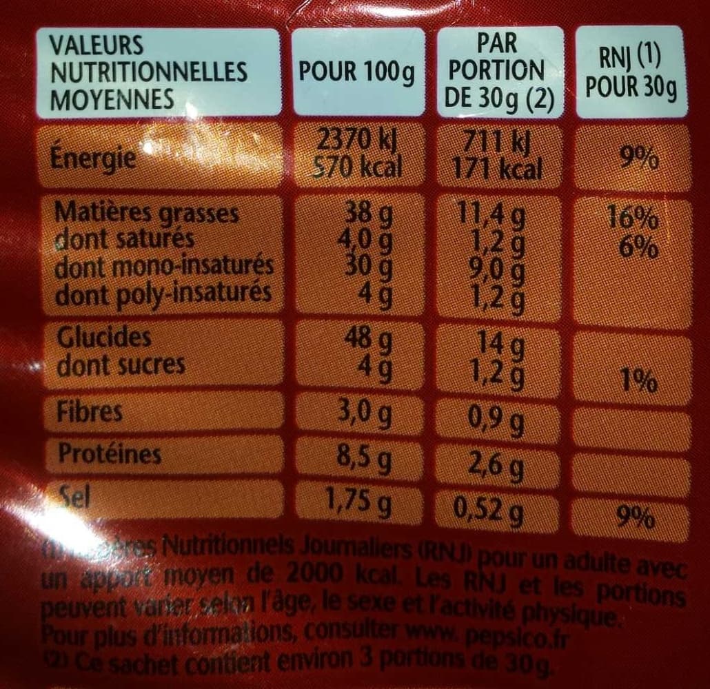 Lay's Lay's 3D's Bugles goût cacahuète packshot