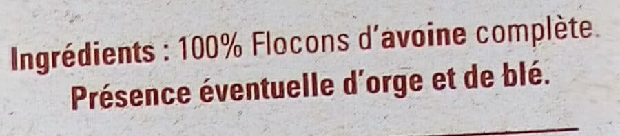 Quaker Quaker Oats - Flocons d’avoine complète packshot