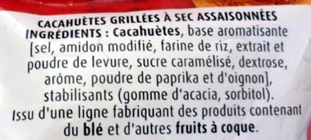 Bénenuts Cacahuètes grillées à sec packshot
