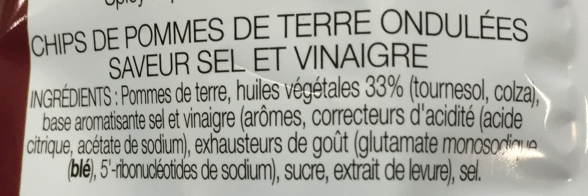 Lay's Maxi Craquantes saveur Sel & Vinaigre packshot
