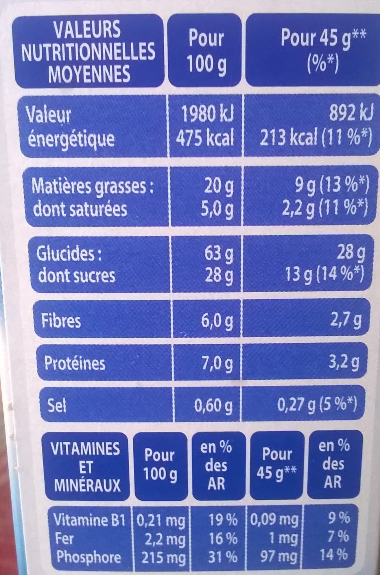Cruesli Cruesli chocolat au lait packshot