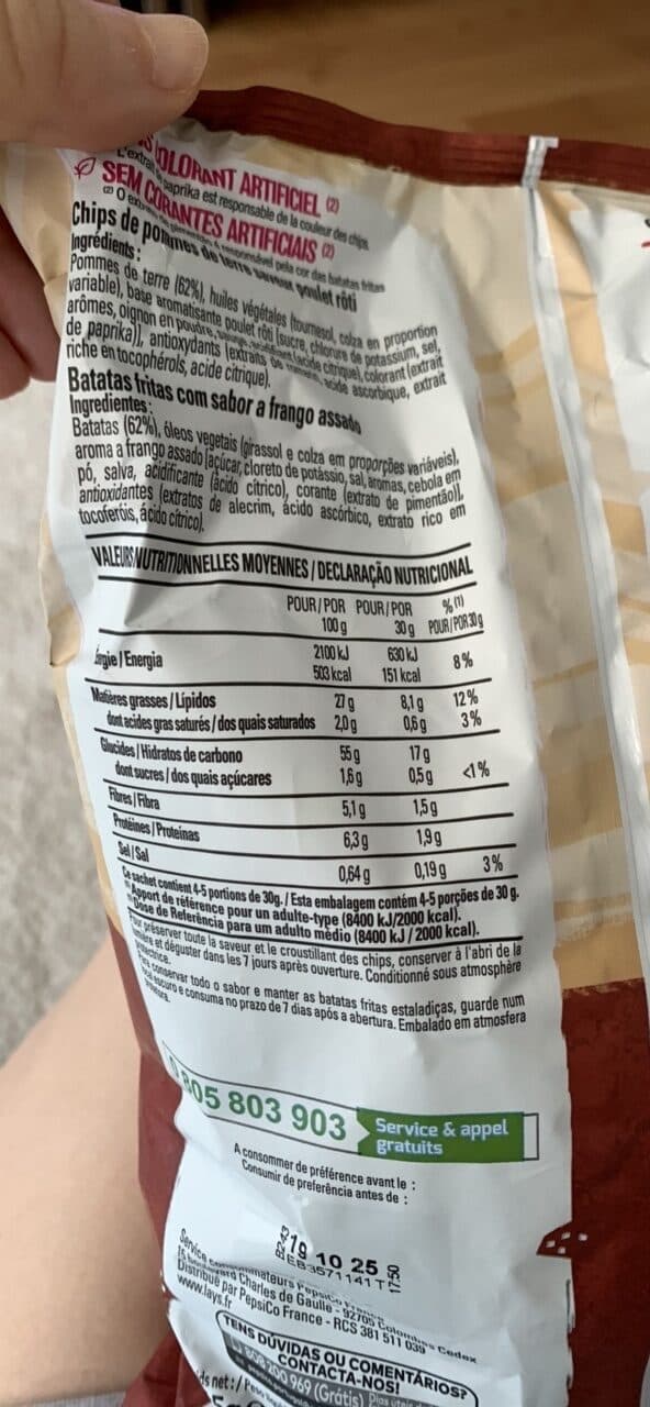 Lay's Saveur Poulet Rôti packshot