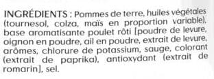 Lay's Chips saveur poulet rôti packshot