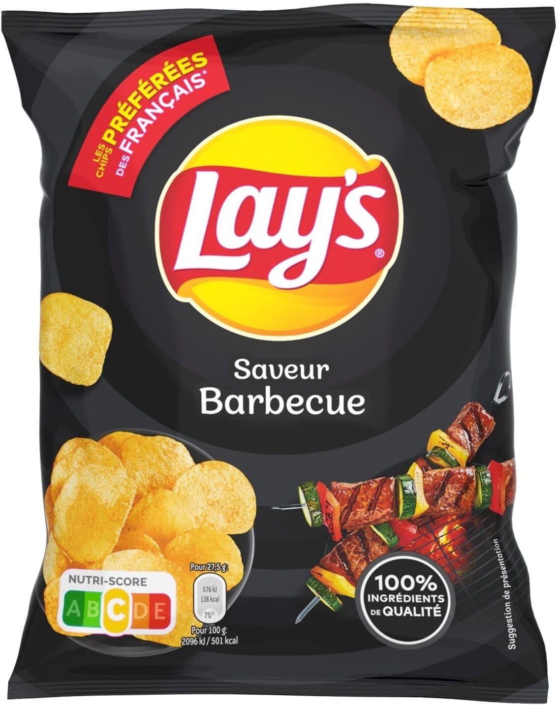 Lay's Lay's saveur barbecue packshot