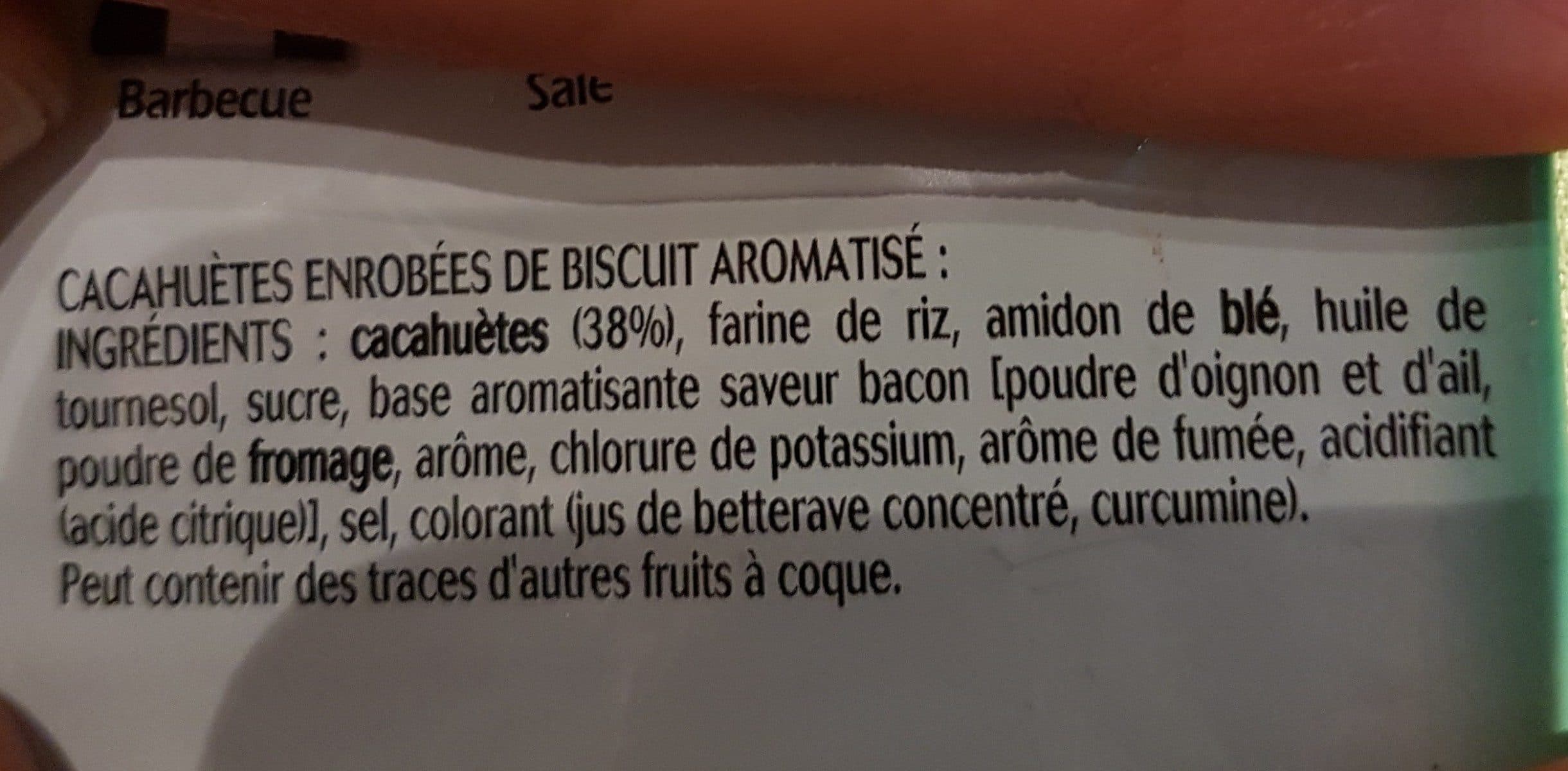 Benenuts Bénénuts Twinuts saveur bacon grillé packshot