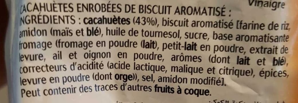 Bénenuts Twinuts goût Cheese packshot