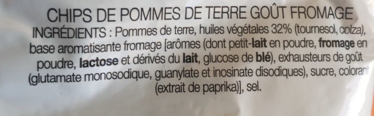 Lay's Chips Fromage packshot