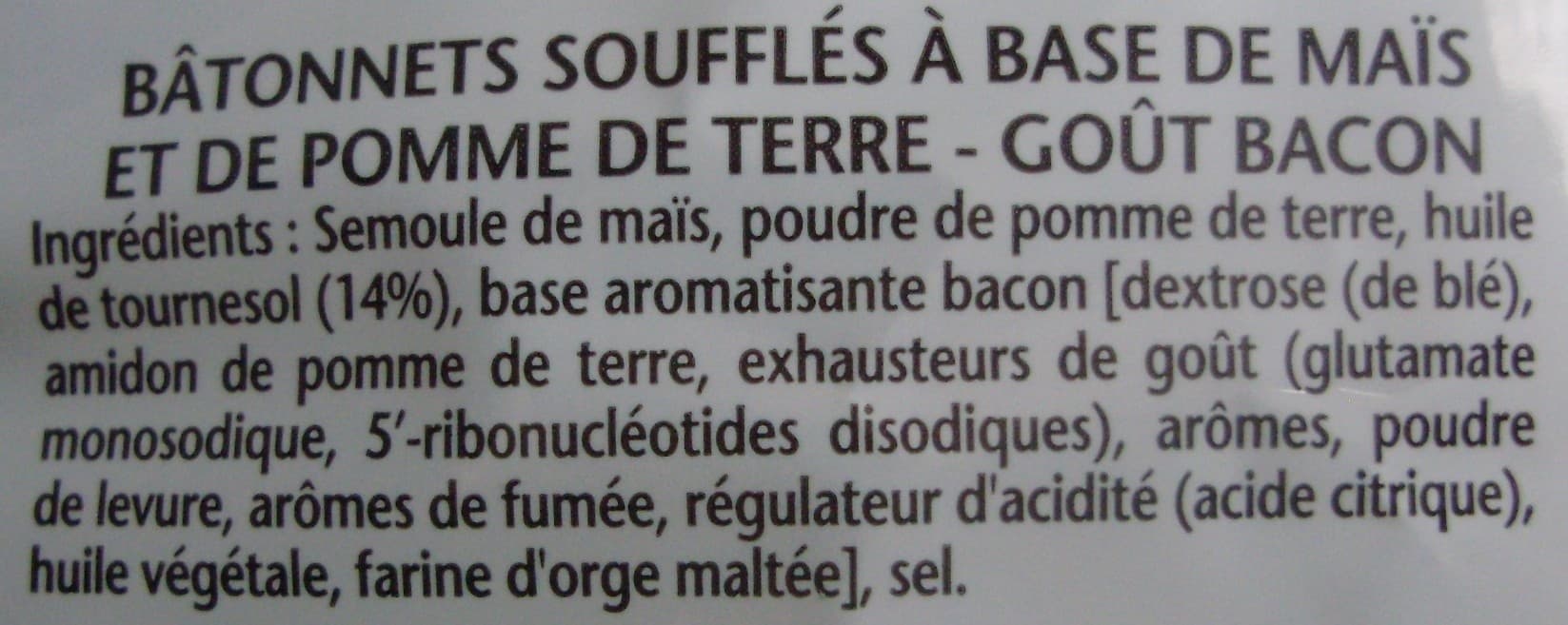 Bénénuts Fritelle, Goût Bacon (Lot de 2) packshot