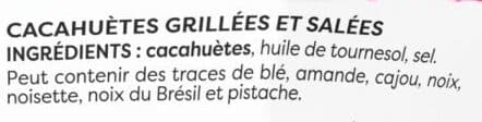 Bénénuts Bénénuts cacahuètes grillées & salées packshot