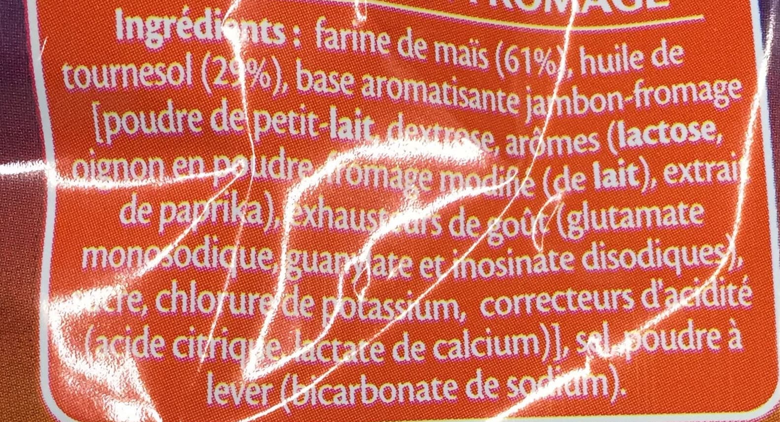 3D's Bugles Lay's 3D's Bugles goût jambon fromage packshot