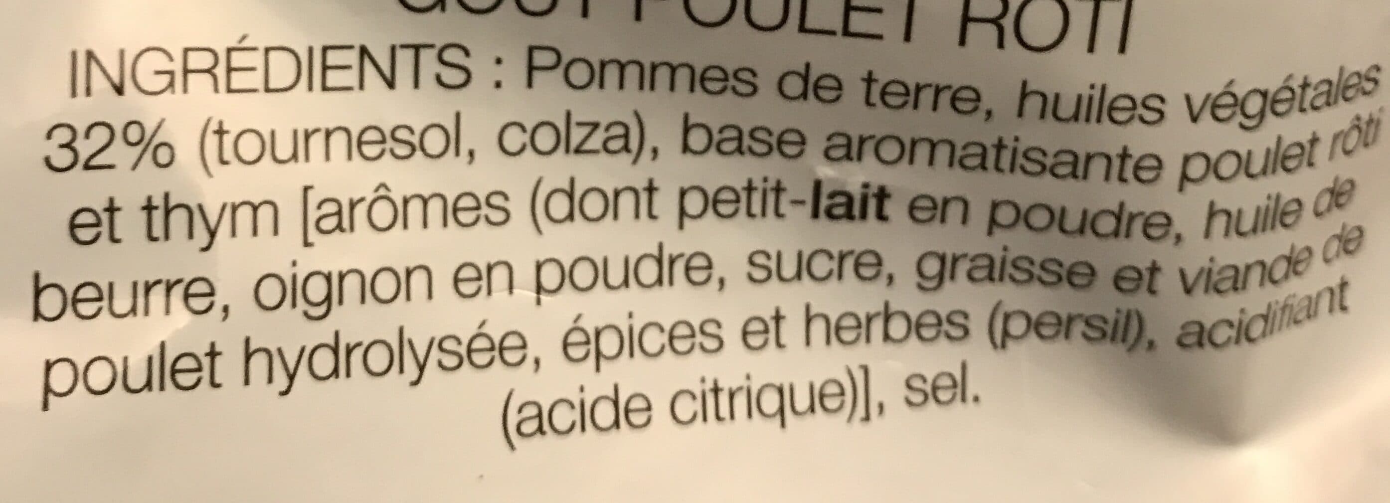 Lay's Saveur Poulet rôti packshot