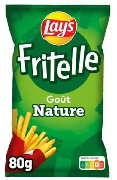 Lay's Fritelle goût nature packshot