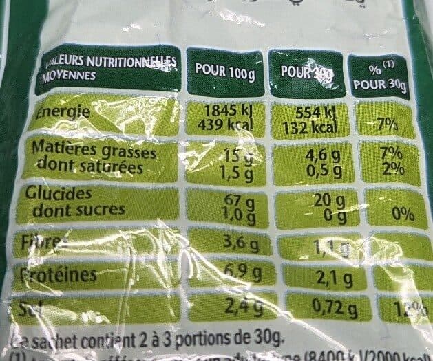 Lay's Fritelle goût nature packshot