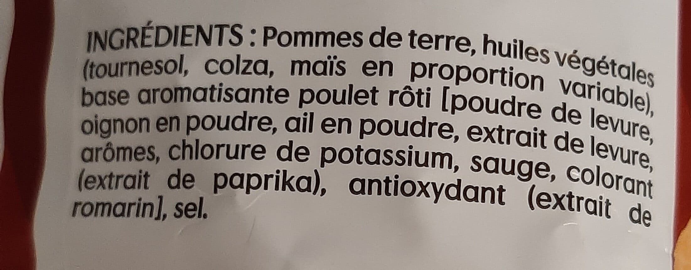 Lay's Chips saveur poulet rôti packshot