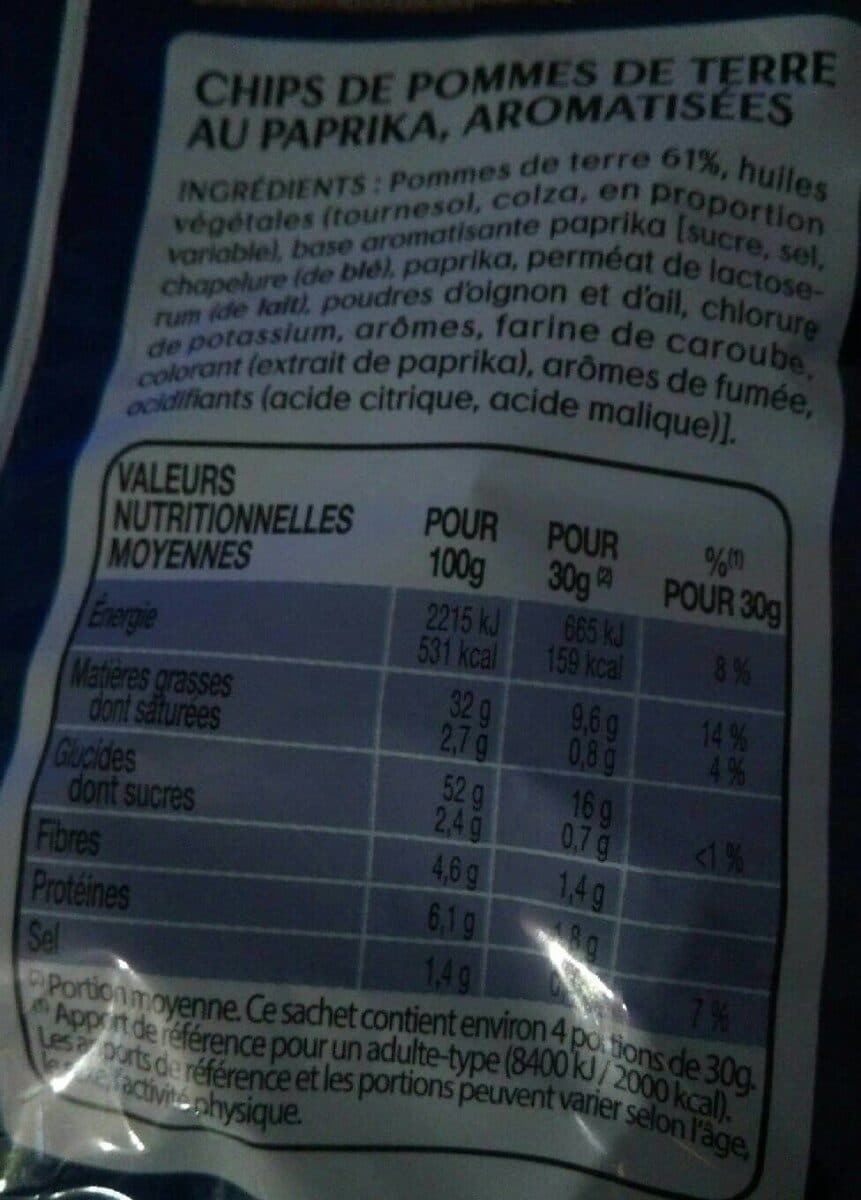 Lay's Lay's Saveur Paprika packshot