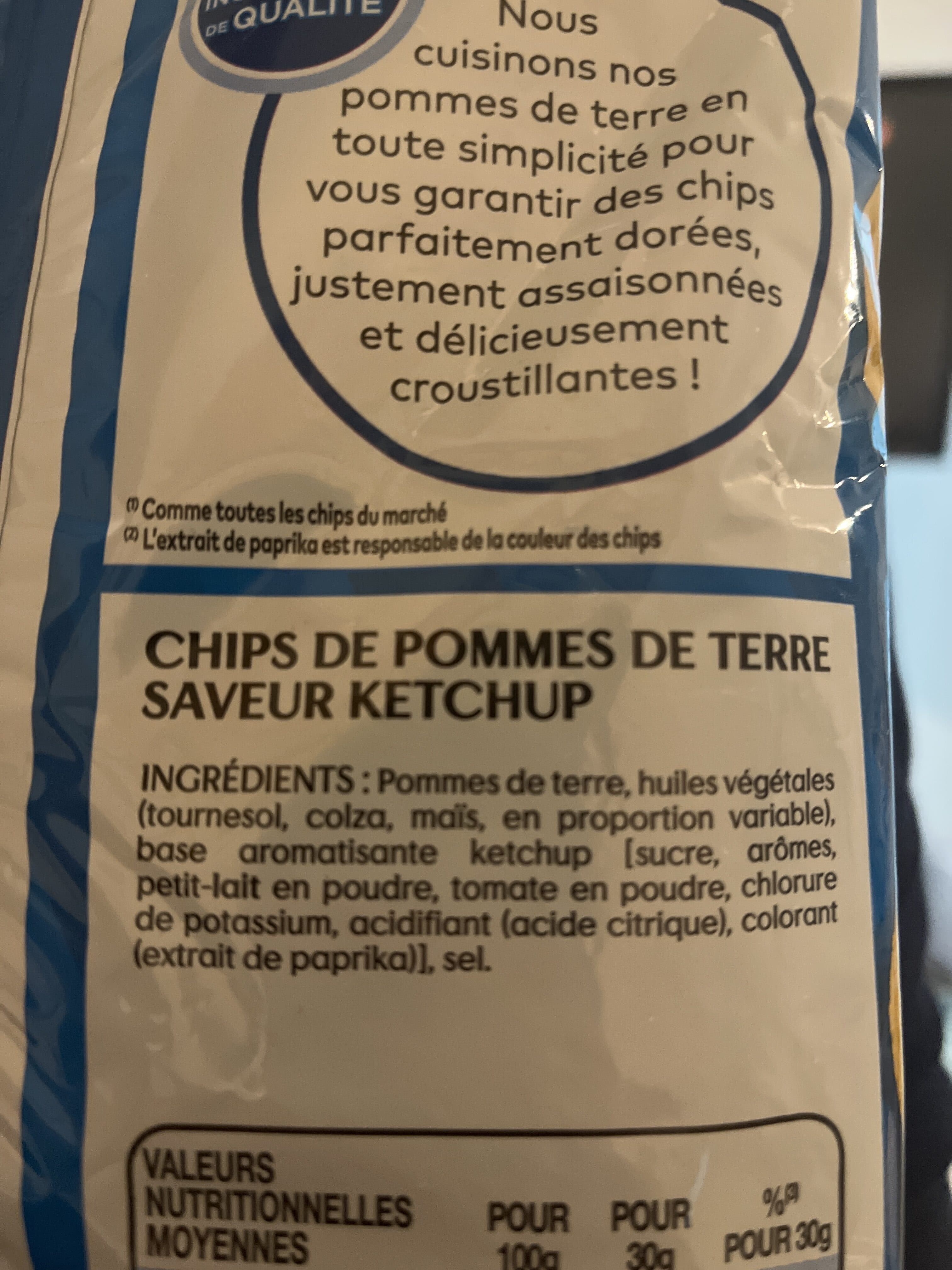 Lay's Chips saveur ketchup packshot