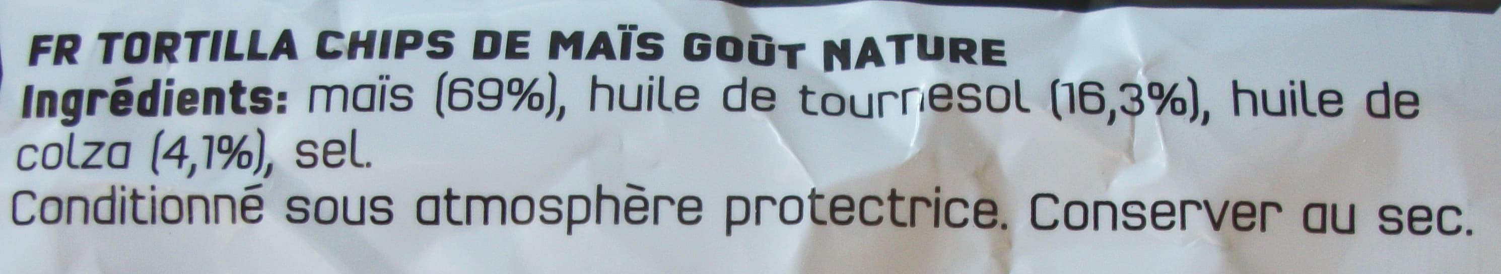 Doritos Doritos Goût nature maxi format packshot