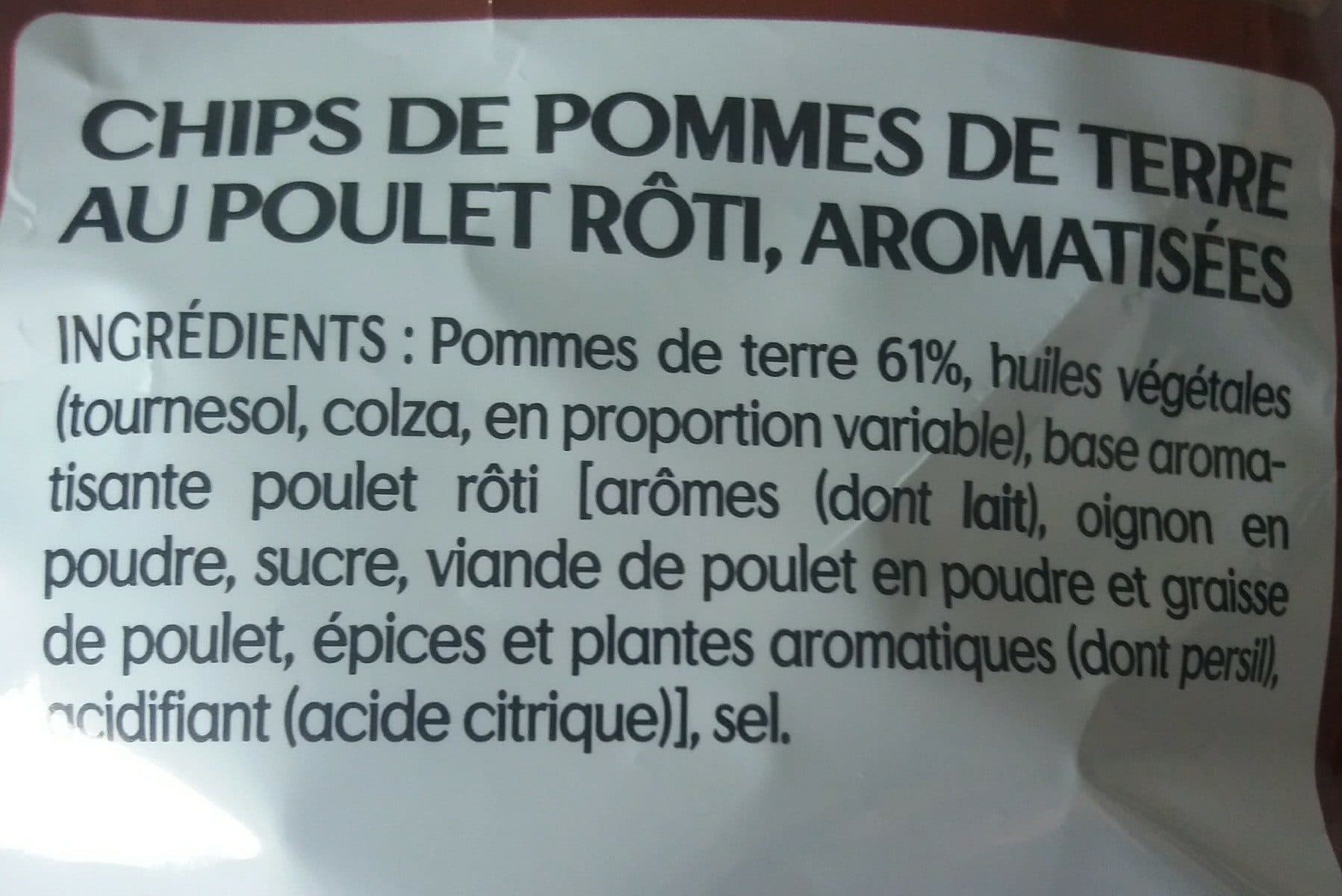 Lay's Lay's saveur poulet rôti 240 g + 10% offert packshot