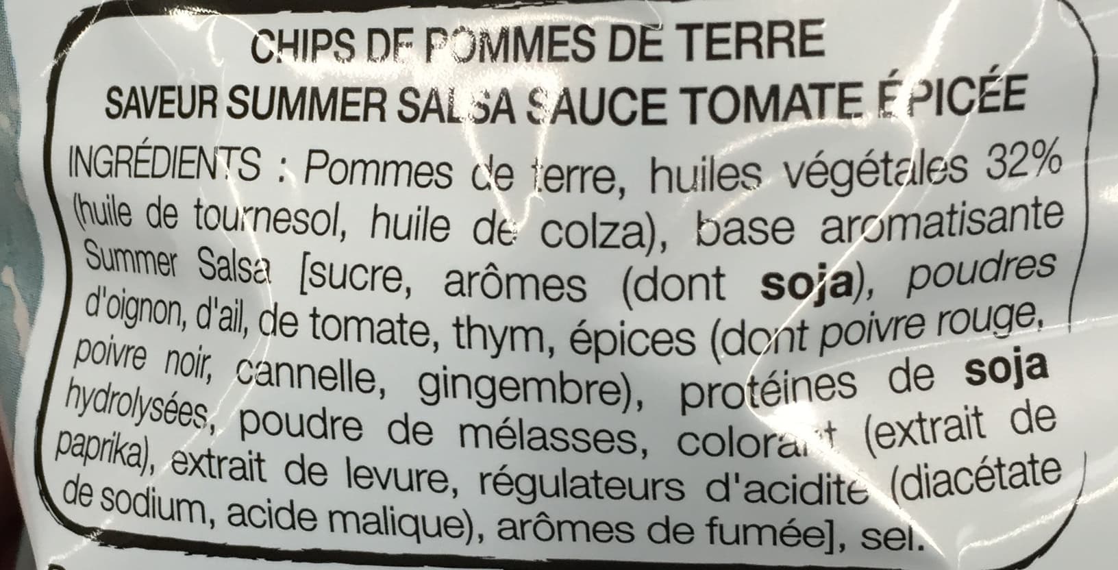 Lay's Chips Édition Été - Saveur Summer Salsa packshot