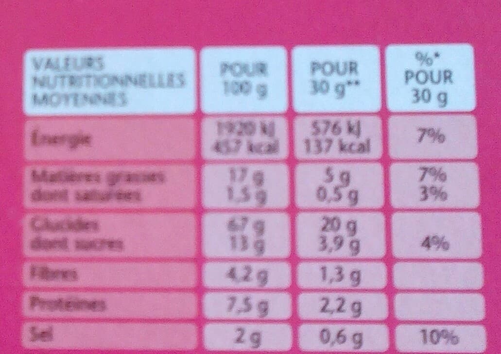 Bénénuts Maxi craquants Goût Jambon fumé packshot