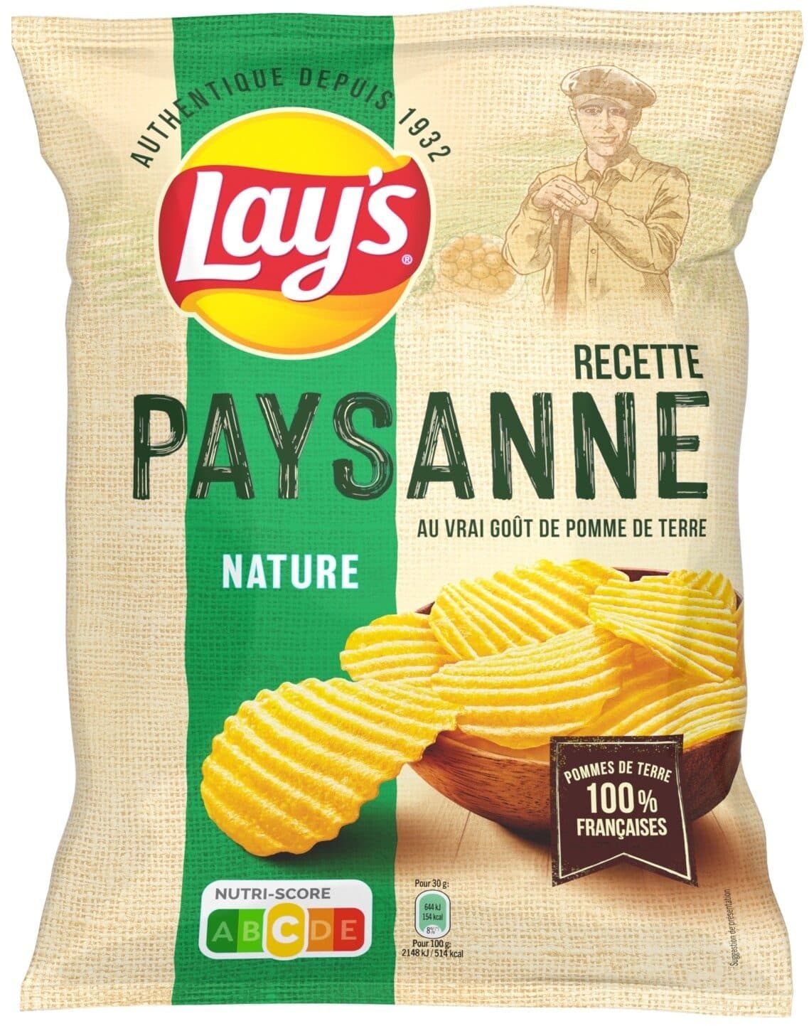 Lay's Chips paysannes packshot