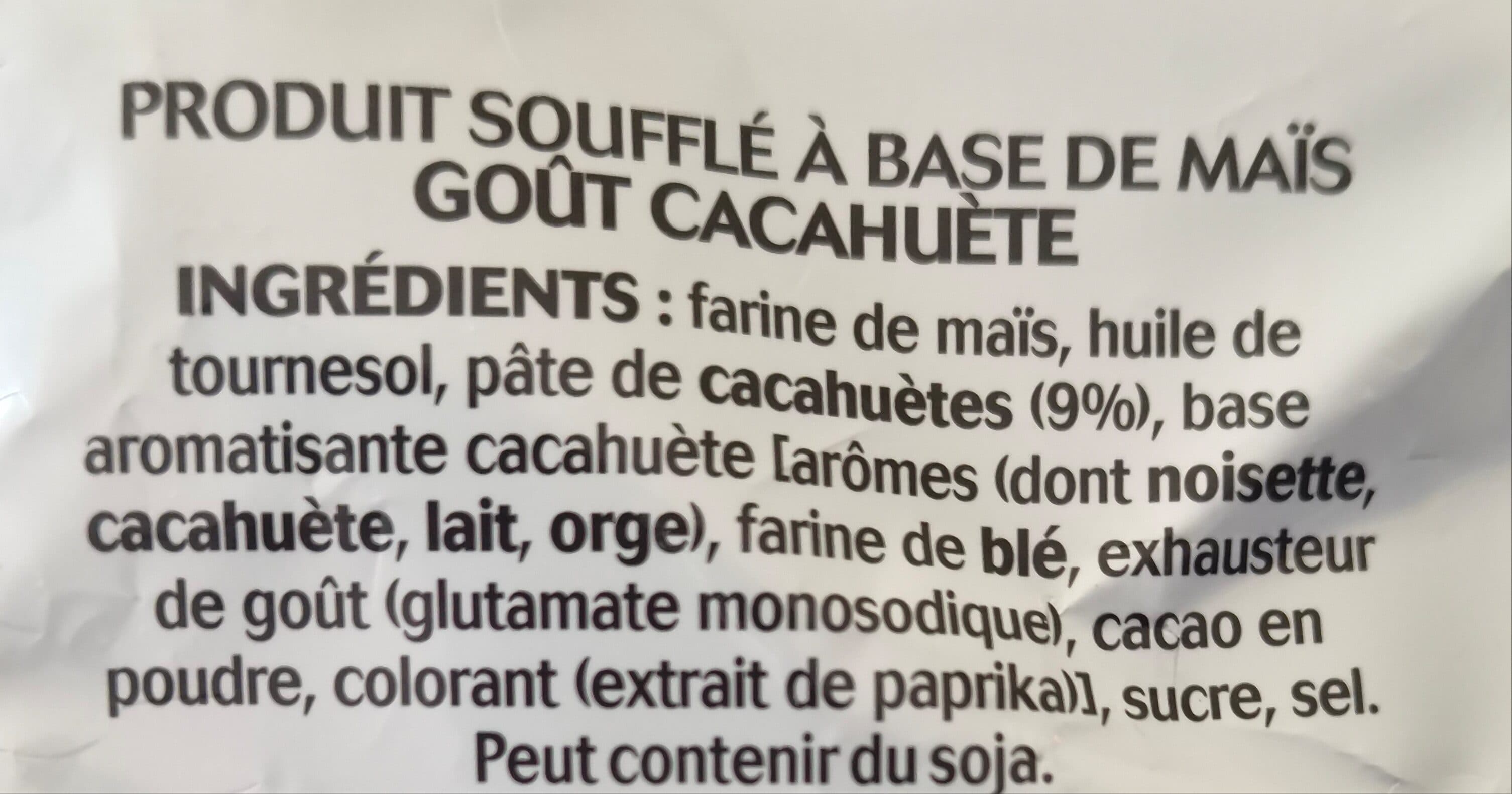 Lays Lay's 3D's Bugles goût cacahuète format familial packshot